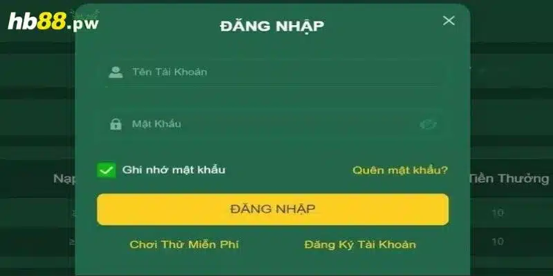 Hướng dẫn đăng nhập HB88 trên máy tính và điện thoại